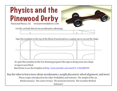 Pinewood Derby Car Awana® Ready to Race Complete - Physics